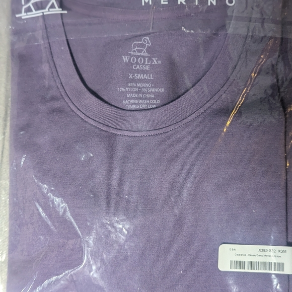 Woolx Cassie Merino Wool sleeveless Dress x-small Brand  new with tags - Picture 2 of 2